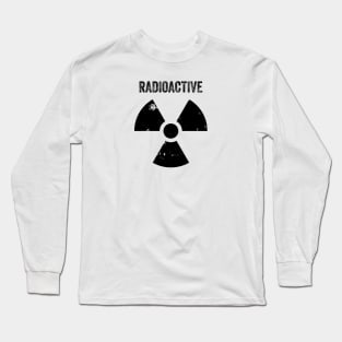 Nuclear Radiation Hazard Symbol Long Sleeve T-Shirt